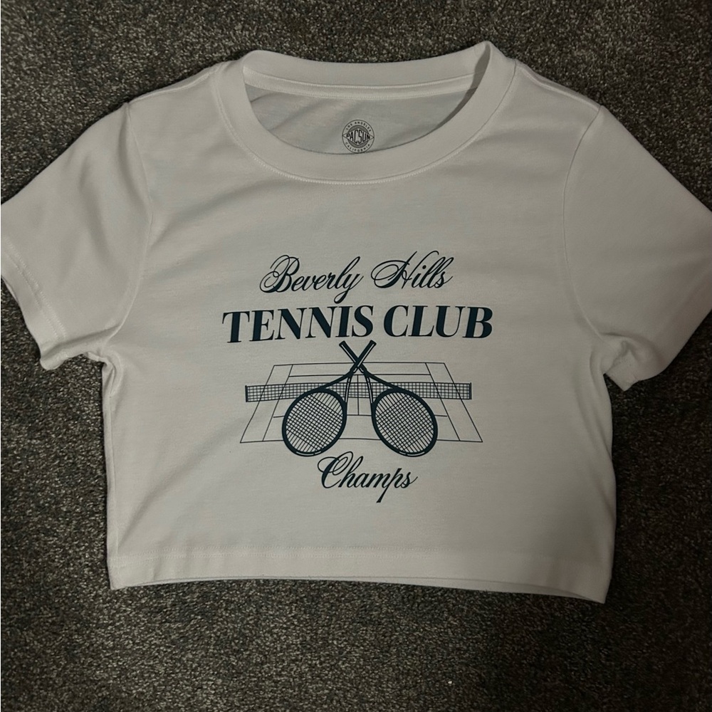 PacSun White Beverly Hills Graphic Tee